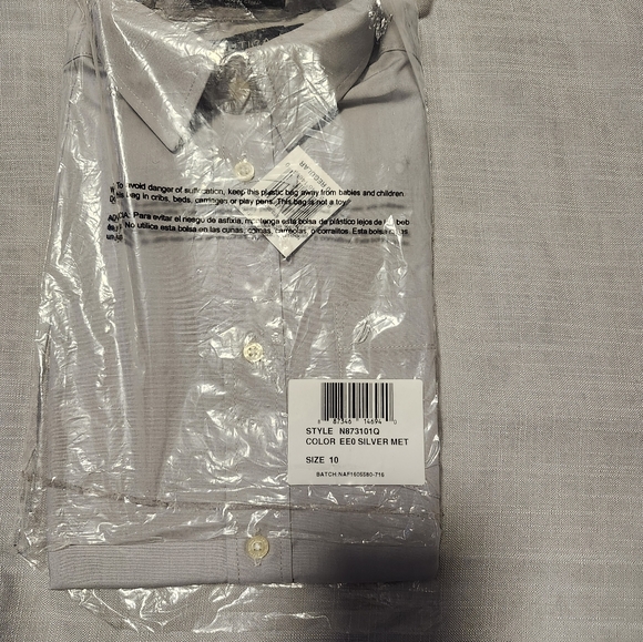 Nautica long sleeve shirt boys size 10 - Picture 2 of 3